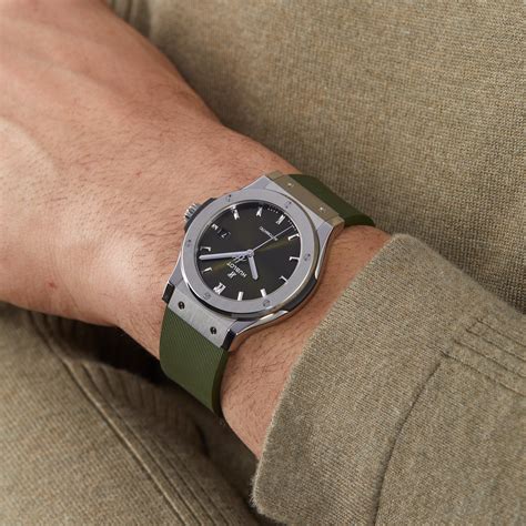 Classic Fusion Titanium Green 45 mm 